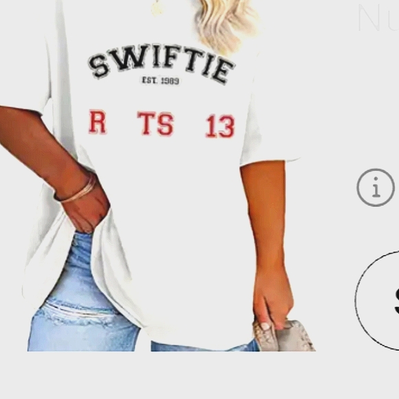 Women's New Swiftie Tee 2X - Picture 2 of 5